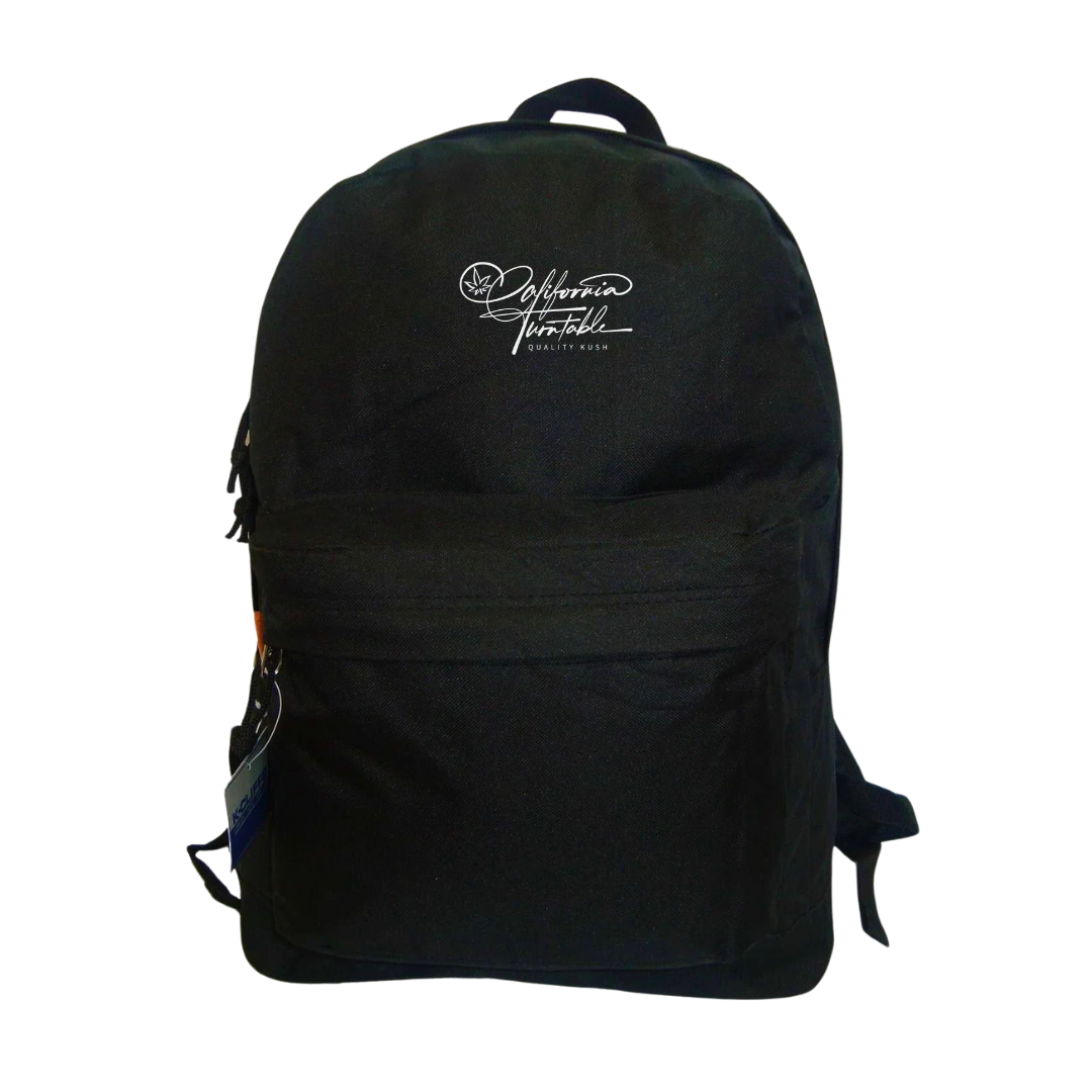 California Turntable Black Backpack