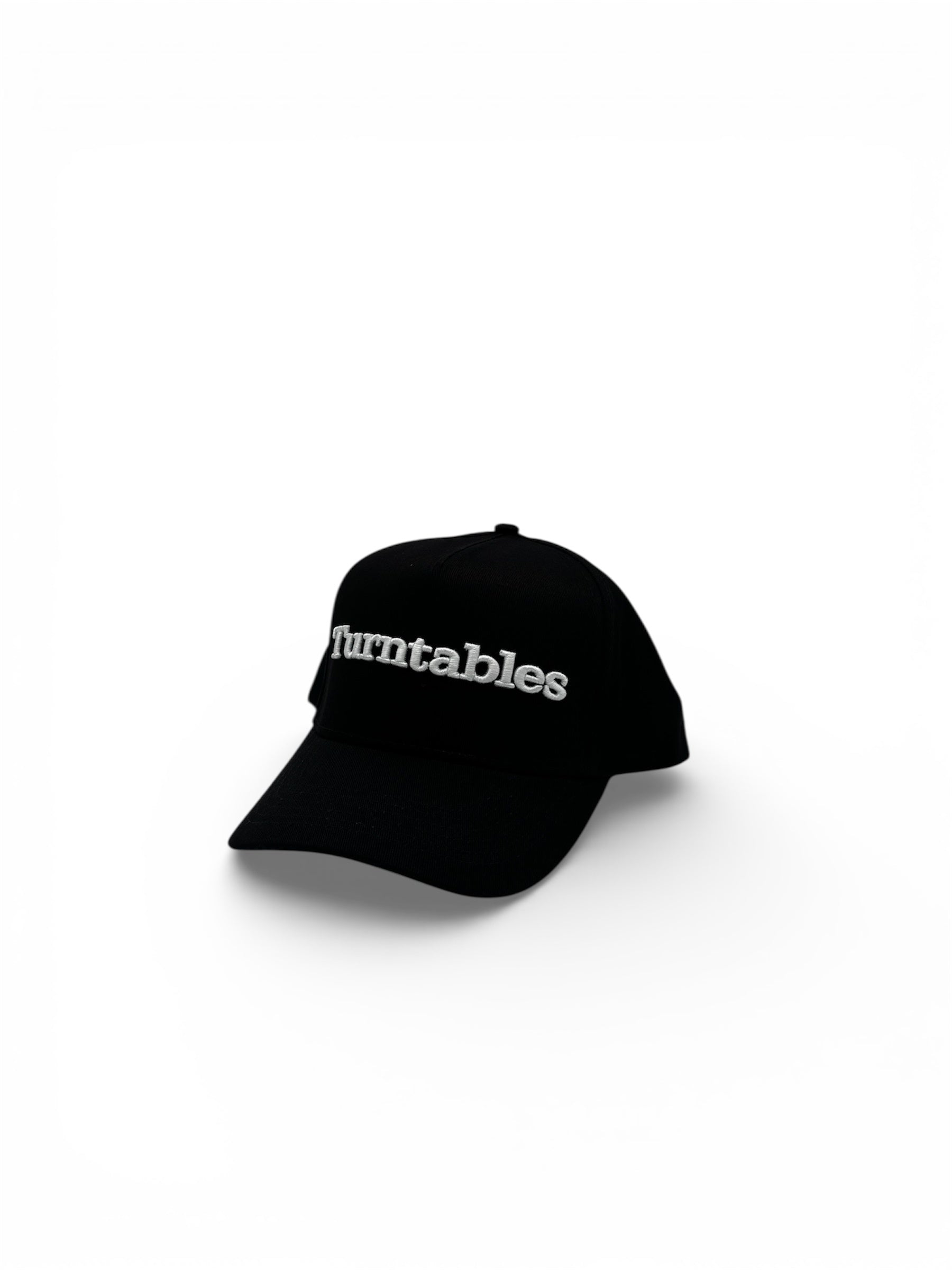 Tuntables A-Frame Adjustable snapback Hat Black/Black