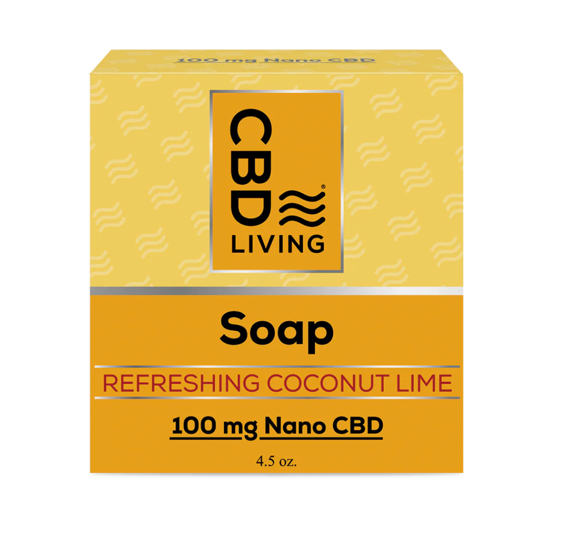 CBD Soap 100MG Coconut Lime