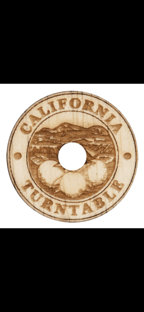 California turntable logo